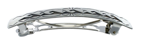 Native American Genuine Sterling Silver Hair Barrett NN20410